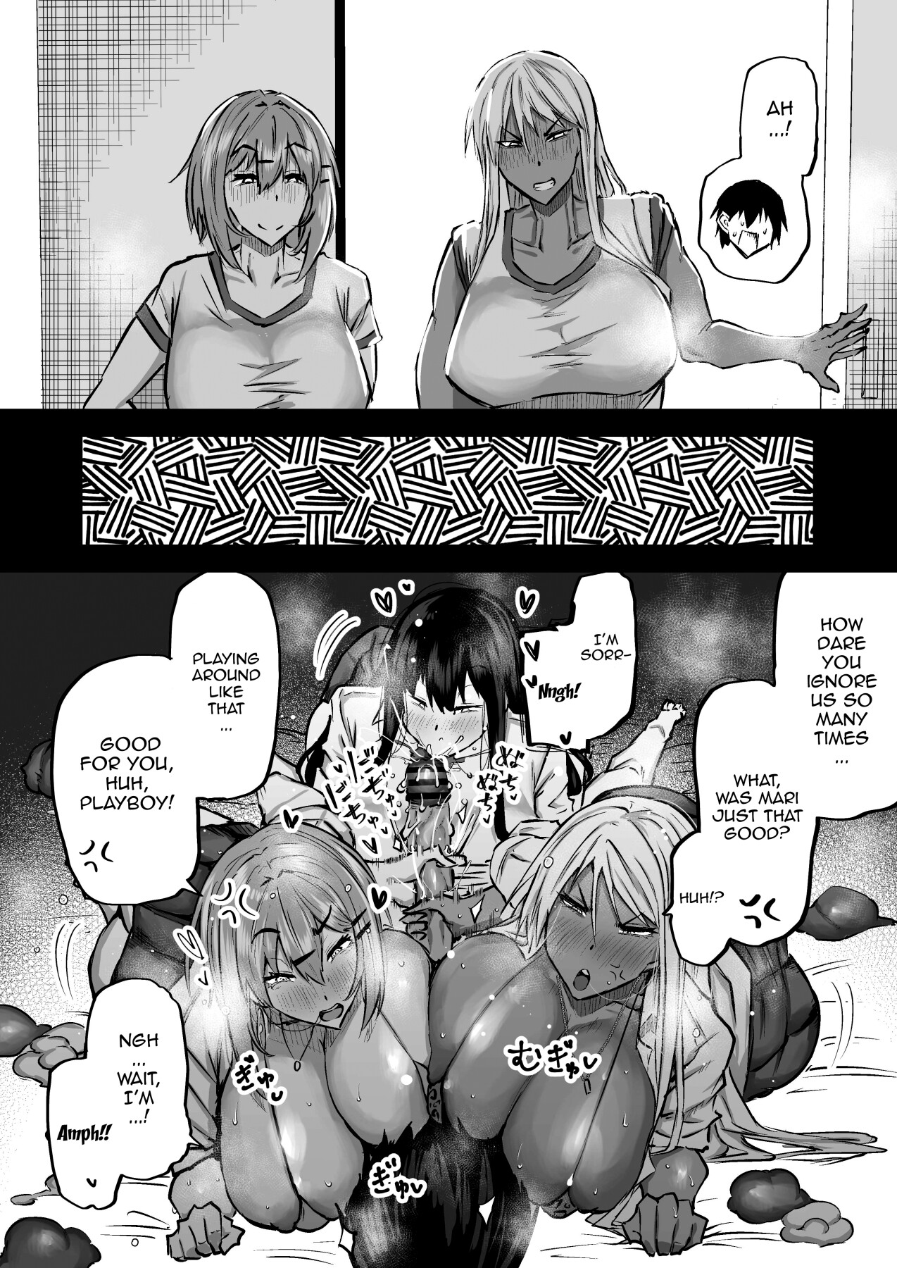 Hentai Manga Comic-The Huge Tittied Gals That Suck Everything Out Of Me-Read-144